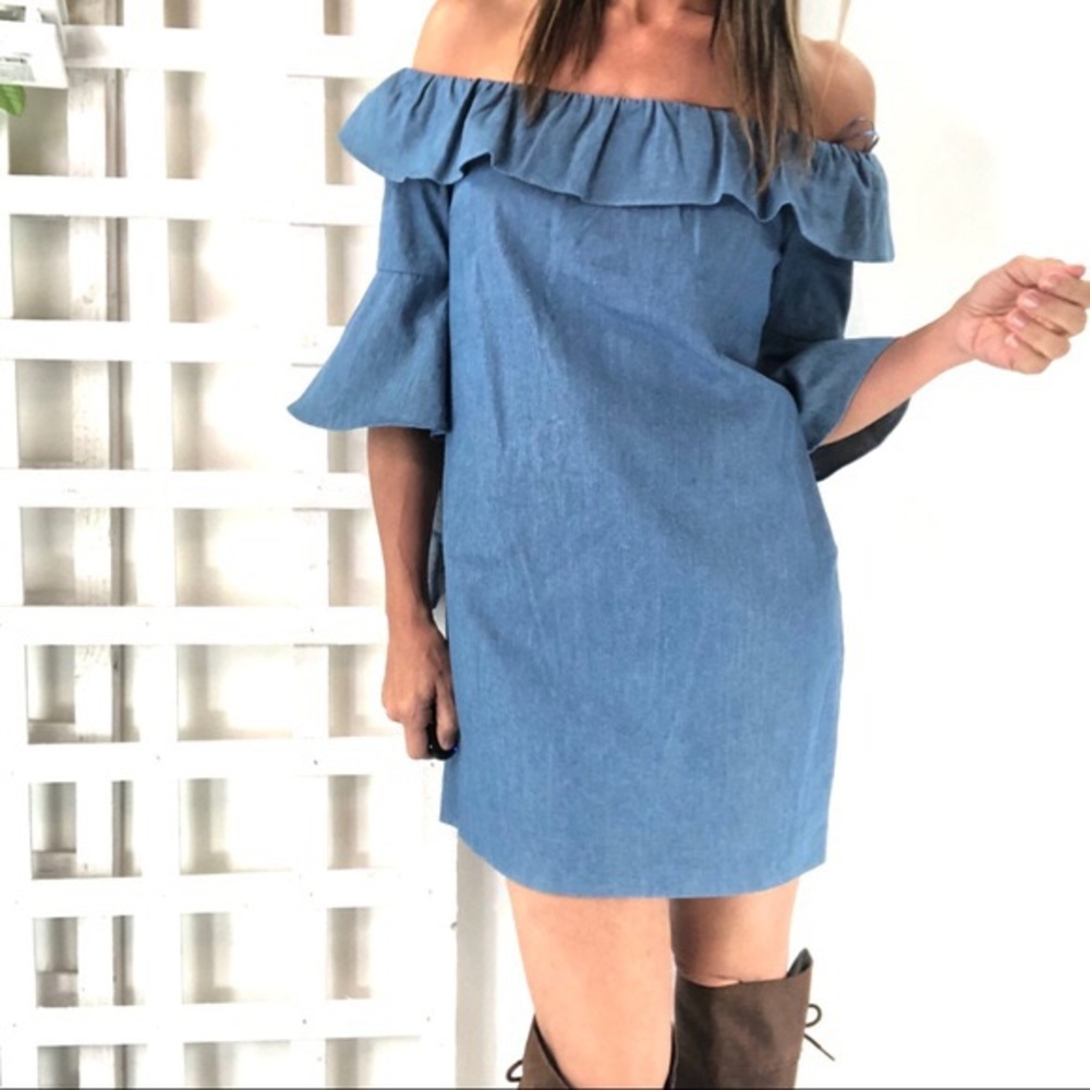 English Factory Ruffle Dress - Picture 2 of 8